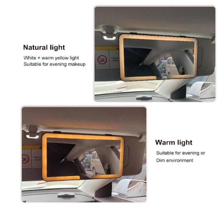 Rechargeable Mirror with LED Lights