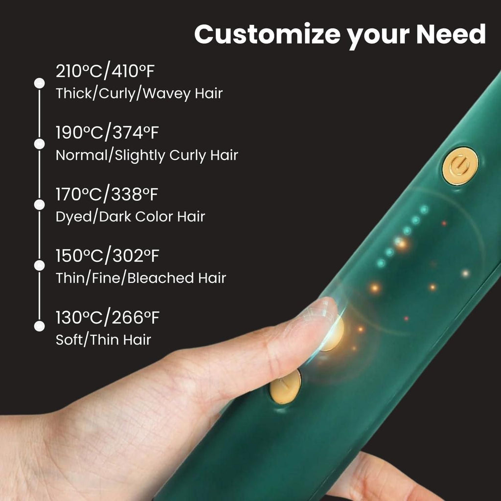 Professional Electric Hair Straightener Brush