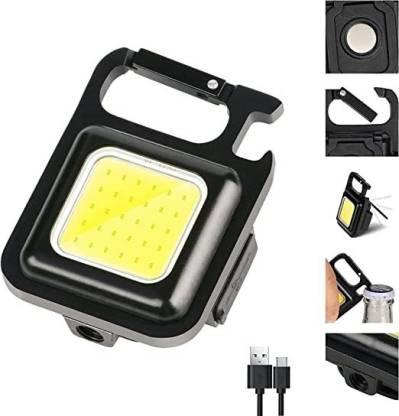 Mini LED COB Flashlight Keychain Light