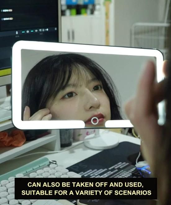 Rechargeable Mirror with LED Lights