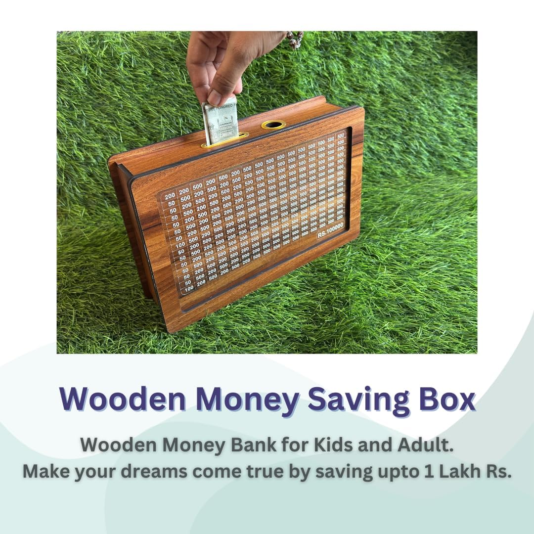 Wooden Piggy Bank