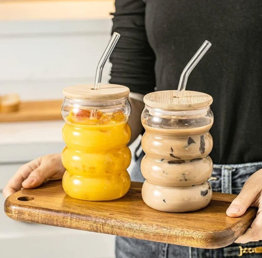 Bubble Spiral Glasses Tumbler