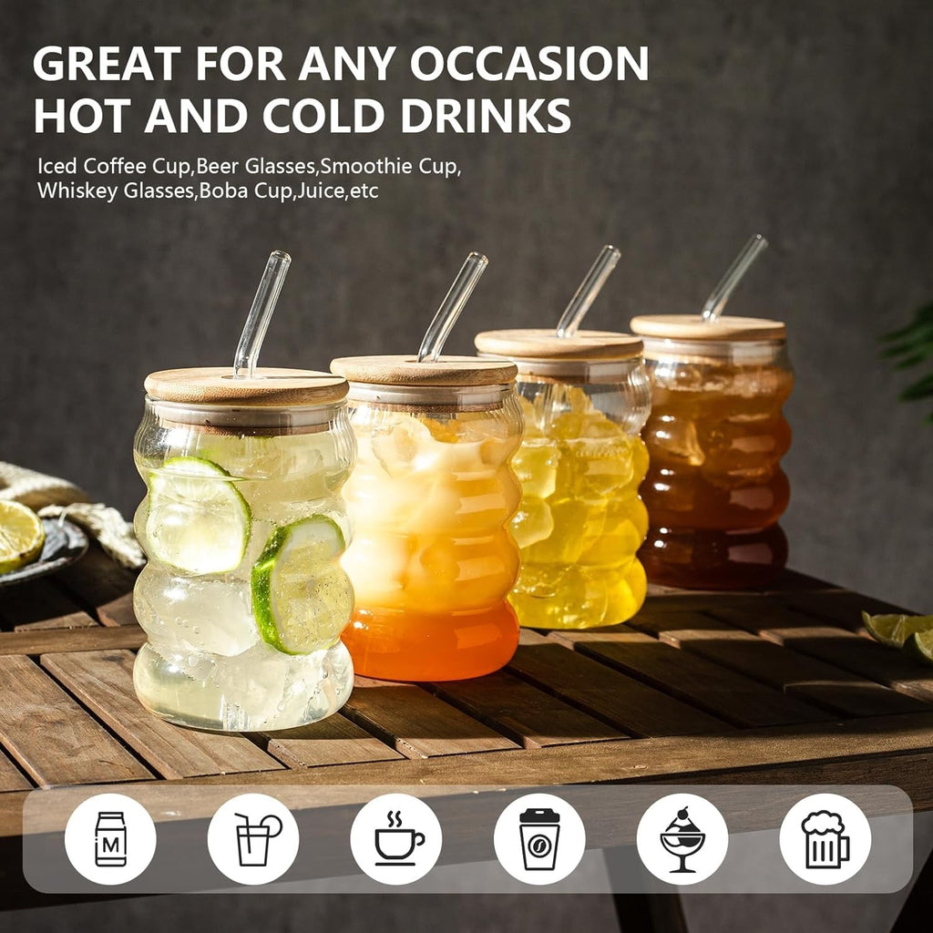 Bubble Spiral Glasses Tumbler