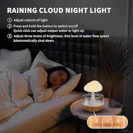 Cloud Rain Diffuser Humidifier