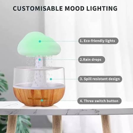 Cloud Rain Diffuser Humidifier
